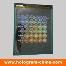 3Д матричный лазер hologram обеспеченностью Мастер